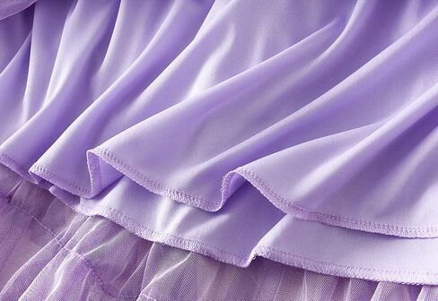 Women's Casual Gradient Color Layered Mesh Cake Skirts Multi-Layered High Waist Gauze Skirt in Saudi Arabia