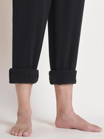 Weintee Men's Fleece Pants Sherpa Lined Sweatpants for Winter in Saudi Arabia