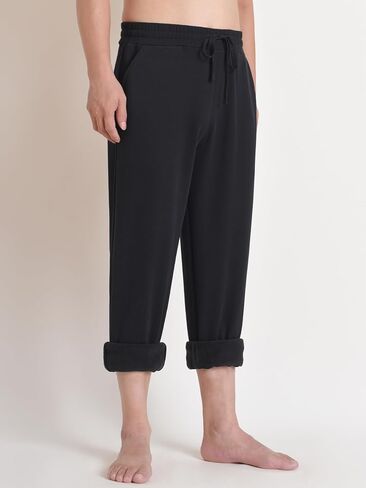 Weintee Men's Fleece Pants Sherpa Lined Sweatpants for Winter in Saudi Arabia