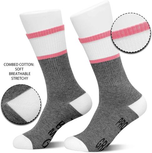 Get Promoted To Grandma Socks, New Grandmother Gifts, Pregnant Announcement Socks Size 5.5-11, Gifts for Families Friends on Mother's Day Birthday Thanksgiving Christmas Day - A26, Gray, 5.5-11 in Kuwait