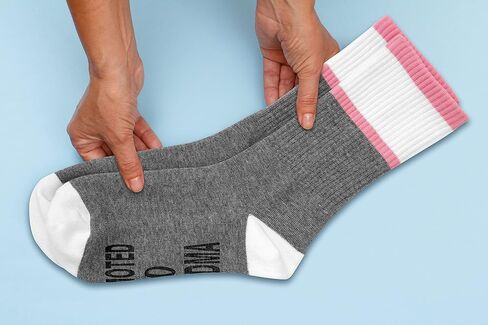 Get Promoted To Grandma Socks, New Grandmother Gifts, Pregnant Announcement Socks Size 5.5-11, Gifts for Families Friends on Mother's Day Birthday Thanksgiving Christmas Day - A26, Gray, 5.5-11 in Kuwait