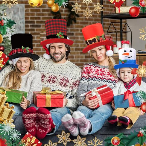8 قطع من قبعات عيد الميلاد، قبعة رجل الثلج، قبعة شجرة عيد الميلاد، قبعة شجرة رجل الثلج، قبعة زي علوي، قبعة شجرة عيد الميلاد in Kuwait