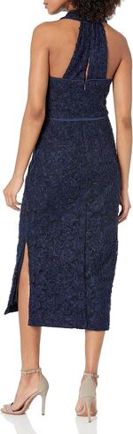 JS Collections Women's Scarlett Wrap Tea Length Dress in Saudi Arabia