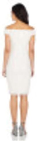 Adrianna Papell Women's Off Shlder Crunchy Bead DRS in Saudi Arabia