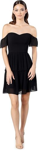 Dress the Population Women's Justitia Fit and Flare Midi Dress in Saudi Arabia