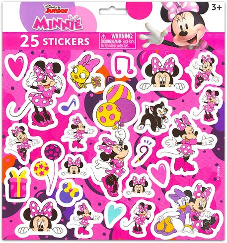 Disney Minnie Mouse Wallet - Bundle with Minnie Mouse Wallet for Women, Girls, Teens Plus Minnie Stickers Bags for Women in Saudi Arabia