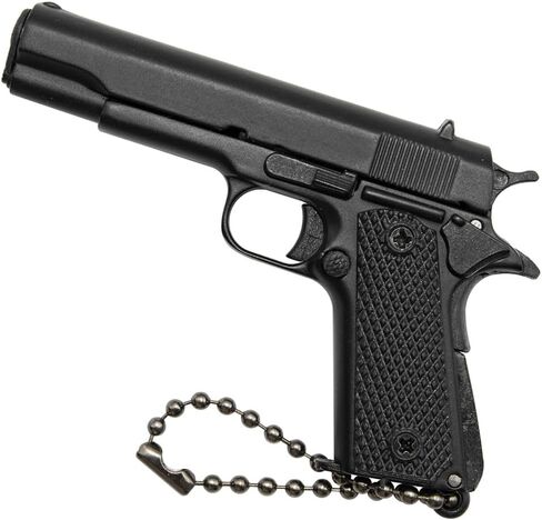 1911 Keychain Mini Tactical Key chain Tiny Pendant for Ornament Collection Gift for Men Army Fan (Black) in Kuwait