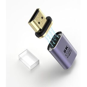 8K 4K HDMI Extender, HDMI Extension Adapter 8K@60Hz 4K@240Hz, 2.1 Ultra High Speed 48Gbps, HDMI Male to Female Adapter Compatible with Xbox PS5 PS4 Roku TV Stick Blu Ray Player HDTV Laptop PC Switch
