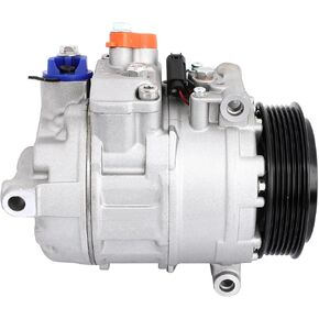 cciyu 6 Grooves Air Conditioner AC Compressor with Clutch 2004-2011 for M-ercedes-Benz Series Replaces CO 10807JC