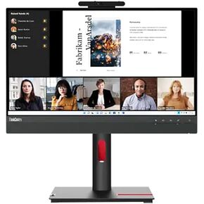 Lenovo ThinkCentre Tiny-in-One 22 Gen 5 21.5" 16:9 Full HD Touchscreen IPS WLED LCD Monitor with Webcam, Black