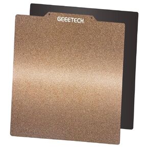 Geeetech PEI Sheet 310x310mm, Double Textured Surface Magnetic Build Plate, Flexible Removable Spring Steel with Adhesive for Creality CR-10 CR-10S/10 S3, Sidewinder X1/X2 S8 Pro S8 Plus KP5L SP-5