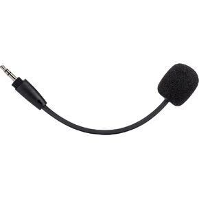UNCLE LIGHT Replacement Game Mic for Corsair HS35 & HS45 Series Stereo Gaming Headset on PS4 PS5 Xbox One PC, 3.5mm Detachable Boom Microphone Noise Cancelling