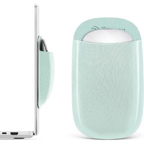 Slim Mouse Holder for Magic Mouse, Laptop Mouse Pouch/Mouse Sleeve for Magic Mouse, Case for Magic Mouse, Reusable Adhesive, No Glue Residue, Compatible with iPad or MacBook