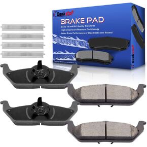 D1083 Front Disc Brake Pads Compatible with 2004-2008 Ford F150, Compatible with 2006-2008 Lincoln Mark LT Ceramic Brake Pads