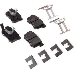 BOSCH BE1086H Blue Ceramic Disc Brake Pad Set With Hardware - Compatible With Select Acura RDX; Honda Accord Crosstour, Crosstour, CR-V; REAR
