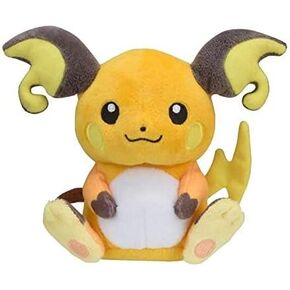 Pokemon Center: Sitting Cuties: Raichu Plush # 26 - Generation 1-6 in