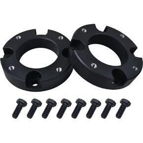 BDFHYK 2.0 inch Front Leveling Kit Strut Spacers Compatible with 2007-2021 Toyota Tundra 2WD /4WD, 2007-2021 Toyota Sequoia 2WD/4WD