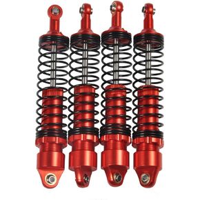 ممتص صدمات أحمر قابل للتعديل لـ 1/10 RC TRX-4 Wraith SCX10 D90 (100 مم) in Kuwait