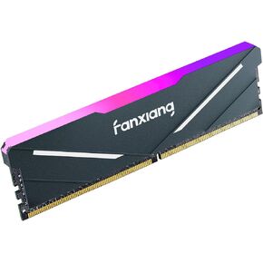 RGB DDR4 RAM 32GB (2x16GB) 3600MHz CL18 V1.35, Desktop Gaming Machine Overclocking Memory, Intel XMP 2.0 & AMD Compatible - Black