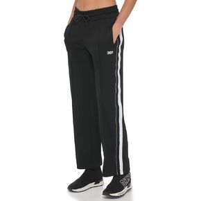 DKNY Women's Sport Casual Mid Rise Logo Joggers Sweatpants