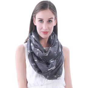 Lina & Lily English Springer Spaniel Dog Print Large Scarf Shawl, Gift for Dog Lover