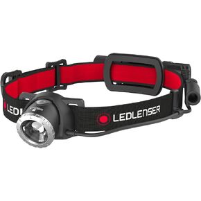 Ledlenser, H8R Lightweight Multipurpose Rechargeable Headlamp, High Power LED, 600 Lumens, Everyday, Work, Home, Hands-Free Lighting, Black