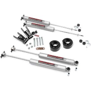 Rough Country 1.5" Lift Kit w/N3 Shocks for 1984-2001 Jeep Cherokee XJ - 68030
