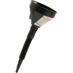 RoadPro SST-80169 Heavy-Duty Plastic Funnel with Wide Flexible Spout