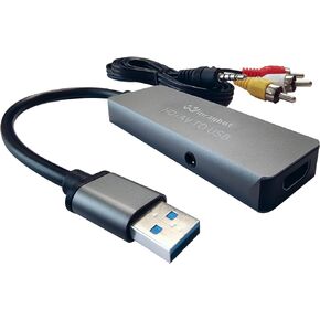VHS to Digital Converter, Capture Card, Video Capture Card for Streaming, RCA to USB, Analog to Digital Include HDMI Capture Card and RCA Capture Card,Video Capture Device, Screen Recorder