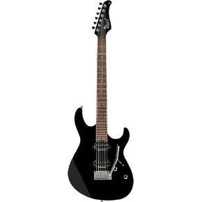 Cort 6 String Solid-Body Electric Guitar, Right, Black, Full (G300PROBK)