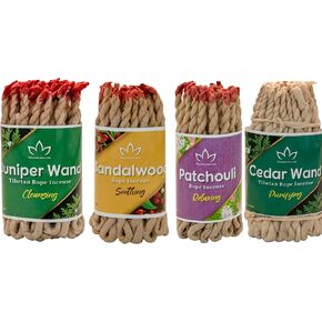 حزمة بخور الحبال - 4 روائح - 35 حبلاً لكل رائحة in Kuwait