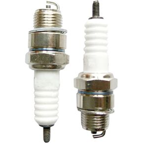 JRL 2pcs Spark Plug For 49cc 60cc 66cc 80cc 2 Stroke Engine Motorized Bicycle Bike