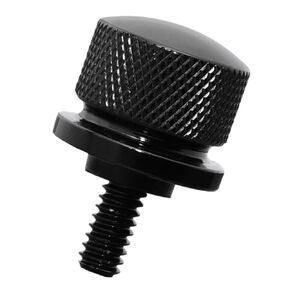 GUAIMI Fender Seat Bolt Screw Nut Kit 1/4"-20 Thread Compatible with Harley Sportster Touring Softail Dyna CVO Electra Glide Street Glide 1996-2023 - Black