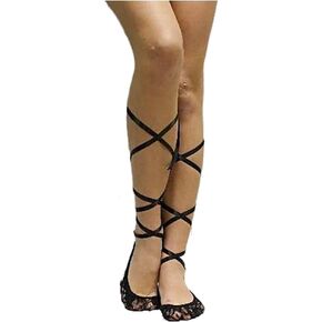 جوارب Yokawe Sparkly Leg Wraps المثيرة والمرنة والجوارب الراقصة والمهرجانات الموسيقية للنساء والفتيات in Kuwait