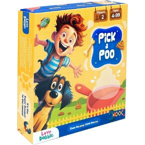 Puppy Pranks Board Game! Pick a Poo: Help Mike Catch Bruno! Enjoy Laughter-Filled Moments in This Puppy Poop Pursuit | Strategic Board Game for Kids & Family | Birthday Gift for Kids by LoveDabble