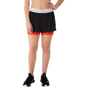 Champion Women'S Shorts, Moisture Wicking, Lightweight Mesh Shorts With Liner For Women, 2.5