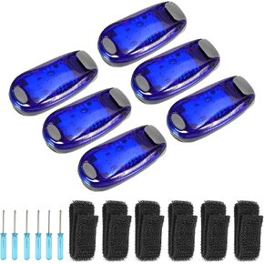 PATIKIL LED Safety Light, Bicycle Tail Light Reflective Running Lights for Runners, Bike, Night Riding