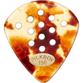 Pickboy Pos-a-Grip, Jazz, Classic T Shell, Cellulose, 1.50mm, 10 picks
