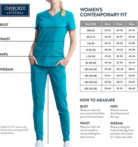 Workwear Core Stretch Women Scrubs Top V-Neck 24703 in Saudi Arabia