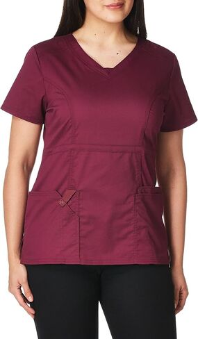 Workwear Core Stretch Women Scrubs Top V-Neck 24703 in Saudi Arabia