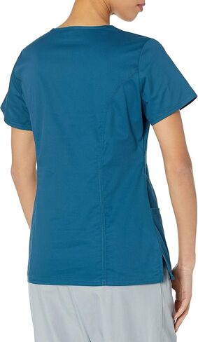 Workwear Core Stretch Women Scrubs Top V-Neck 24703 in Saudi Arabia