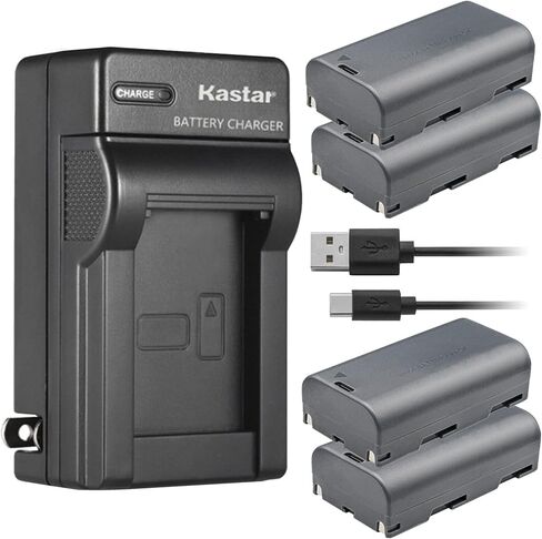 Kastar 2-Pack Battery and AC Wall Charger Replacement for WAABENN 4x360° 4D Green Cross Line Horizontal/Vertical Laser Line, Firecore 3 X 360 Green Laser Level, Laser Level Self Leveling 16 Lines in Saudi Arabia