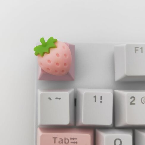 Personalized Cute Cartoon Transparent Keycap Handmade OEM Profile Keycap Base DIY Custom ESC Backlit Keycap for Mechanical Keyboard MX Switch (Bowknot) in Saudi Arabia