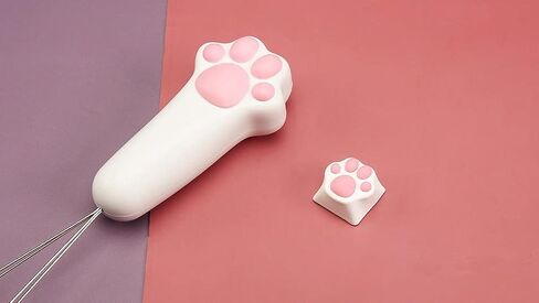 ZOMOPLUS Keycap Puller، أداة سحب غطاء المفاتيح المخصصة، أداة سحب غطاء المفاتيح المخصصة لمخلب القط اللطيف، أداة إزالة غطاء المفاتيح الميكانيكية (مخلب القط) in Kuwait