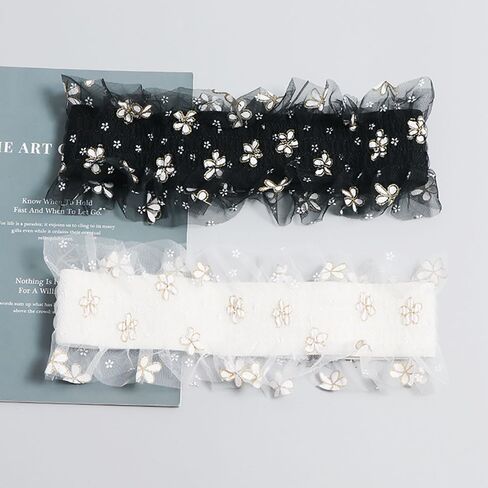 Women's Lace Sheer Flower Waist Belts Elastic Stretch Wide Boho Corset Sweet Elegant for Princess Wedding Dresses in Saudi Arabia