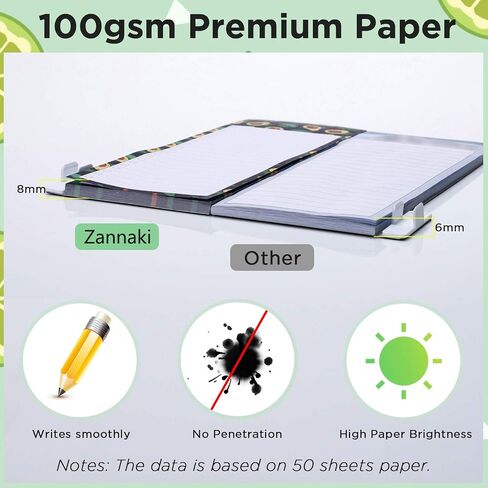 5 Pack Bigger Full Magnetic Back To Do List Notepads for Fridge with Pen Holder, House Chores, Grocery Shopping and Reminders, Realistic Fruit Designs, 9" x 3.5", 50 Sheets, Magnet Memo Pad in Saudi Arabia