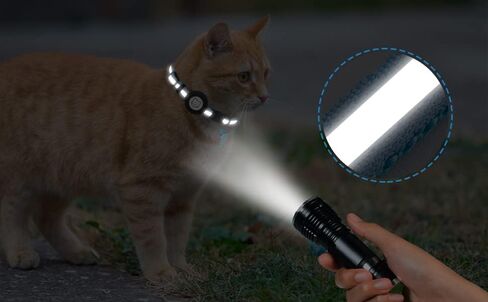 Cat Airtag Collar Brakeaway, Reflective Soundable Collar, Safety Cat Collar, Tracking Collar Compatible with Apple Airtags, Male and Female Kittens, Confortable Soft Lightweight (Purple) in Saudi Arabia