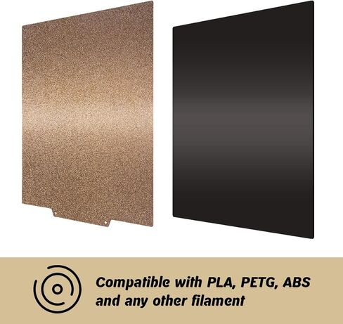 Geeetech PEI Sheet 310x310mm, Double Textured Surface Magnetic Build Plate, Flexible Removable Spring Steel with Adhesive for Creality CR-10 CR-10S/10 S3, Sidewinder X1/X2 S8 Pro S8 Plus KP5L SP-5 in Saudi Arabia