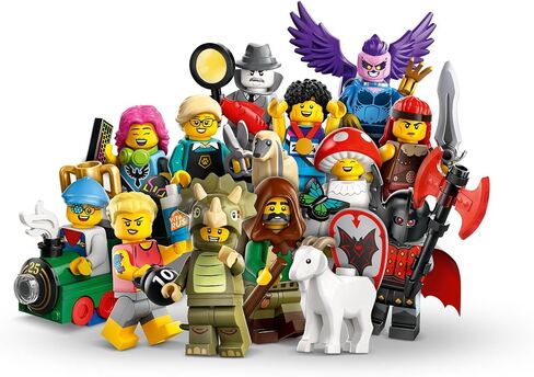 LEGO Minifigures Series 25 6 Pack, Mystery Blind Box, Includes 6 Surprise Minifigures, Collectible Gift for Boys, Girls and Kids Ages 5 and Up, 66763 in Saudi Arabia
