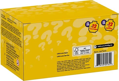 LEGO Minifigures Series 25 6 Pack, Mystery Blind Box, Includes 6 Surprise Minifigures, Collectible Gift for Boys, Girls and Kids Ages 5 and Up, 66763 in Saudi Arabia